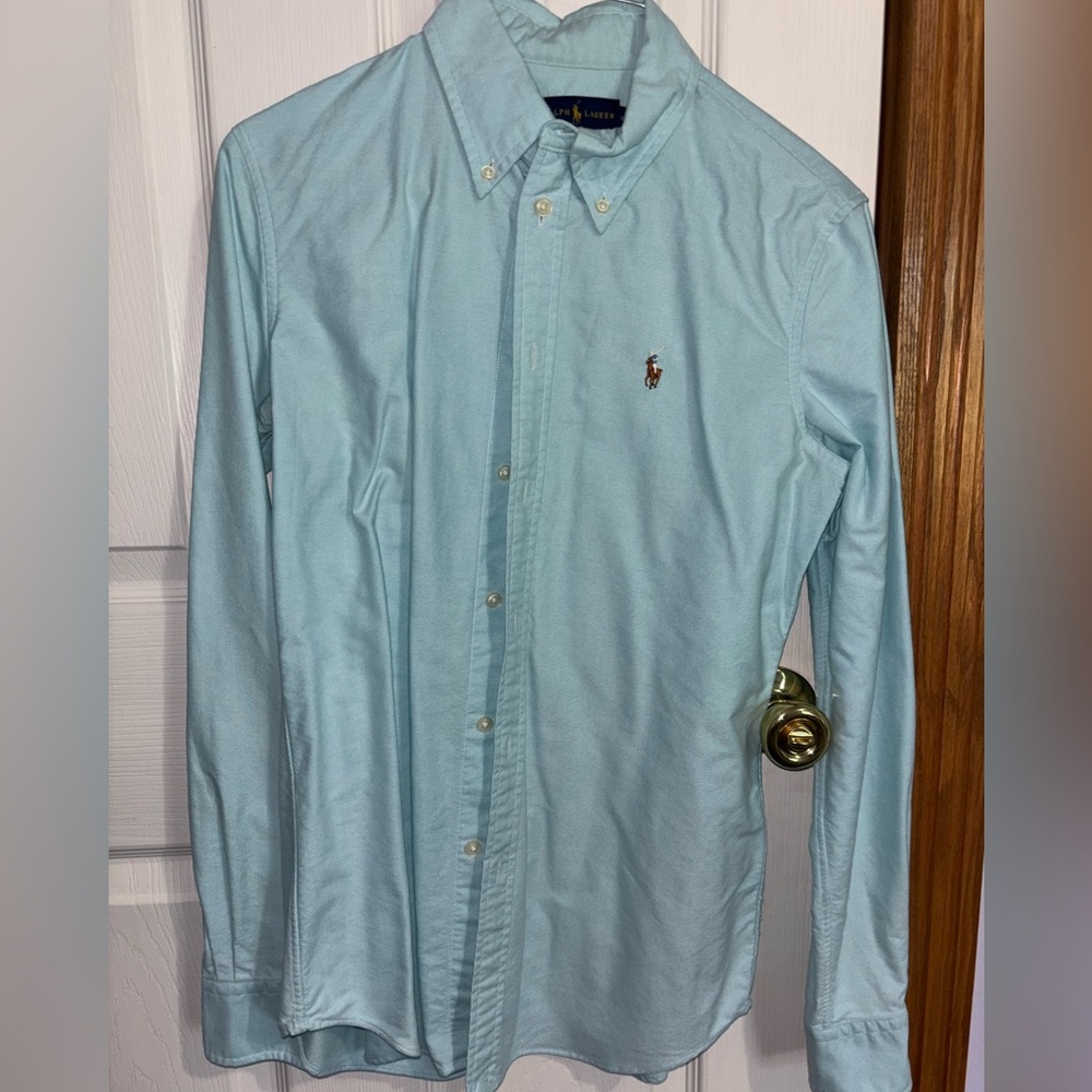 Polo by Ralph Lauren Blue Casual Button Down Shirt